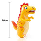 Tumbler Boxing Inflatable Standing Punching Bag Parent Child Toy for Boys Games Sport Dinosaur Model Kids Activity Outdoors Gift