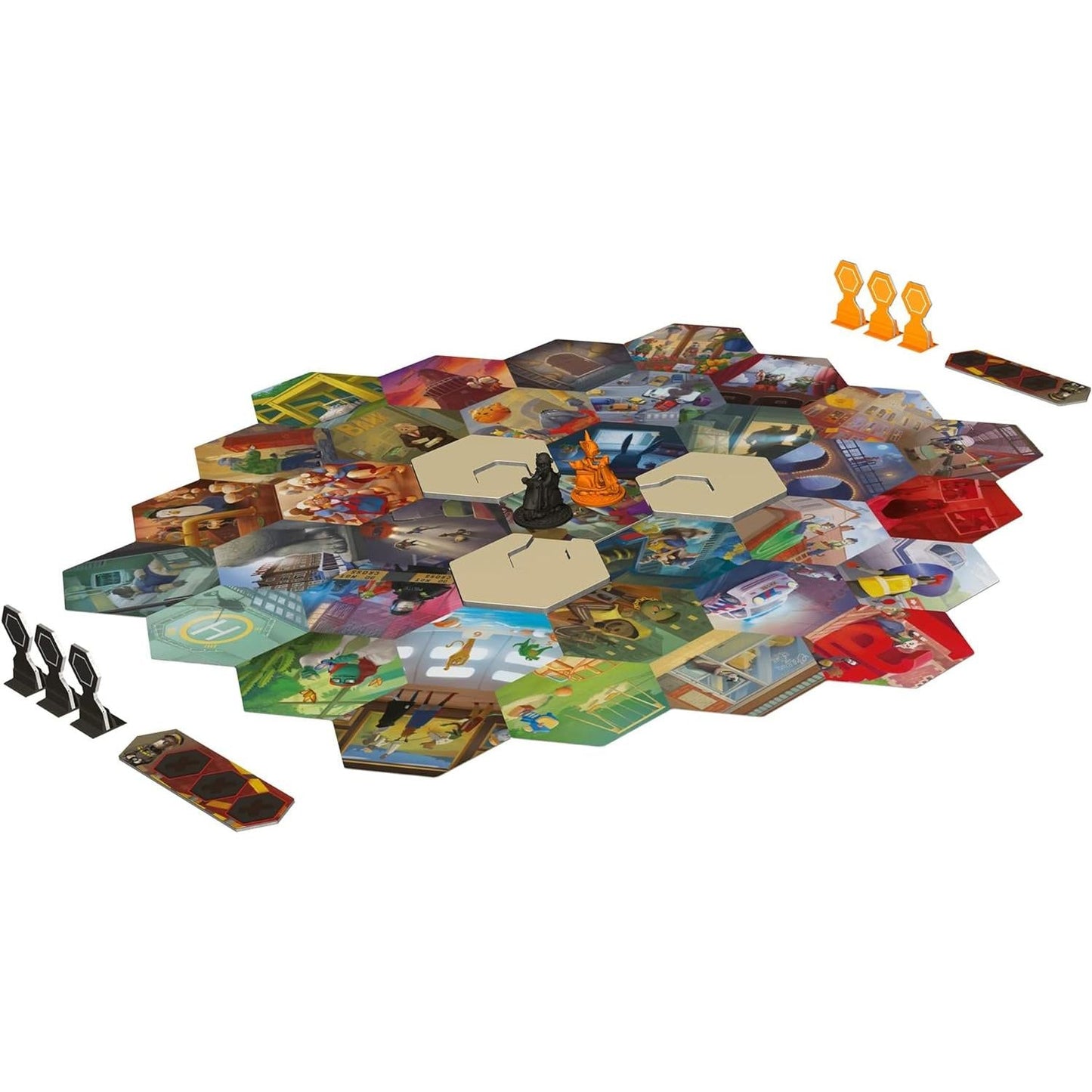Shadows Amsterdam - Strategic Detective Tile Game - Libellud