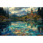 Shattered Waters 1000 Piece Jigsaw Puzzle Trippy