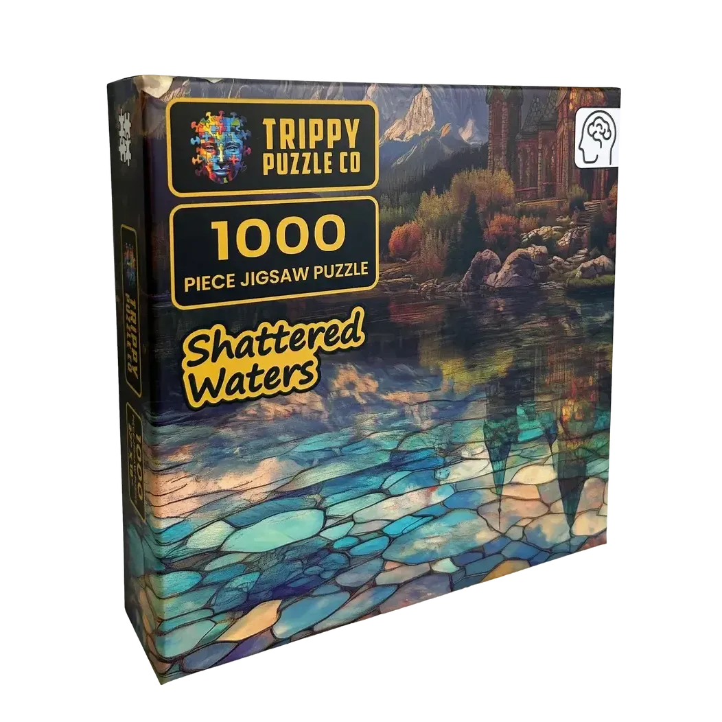 Shattered Waters 1000 Piece Jigsaw Puzzle Trippy