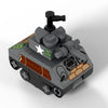 Nano M4 Sherman WW2 Tank made using LEGO parts - Custom Military Set