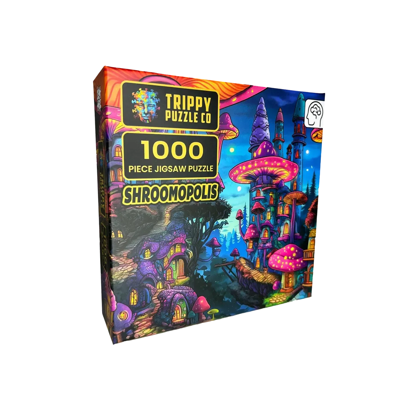 Shroomopolis 1000 Piece Jigsaw Puzzle Trippy