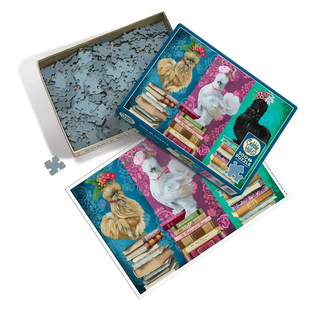 Silkies 500 Piece Jigsaw Puzzle Cobble Hill