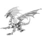 Silver Dragon Premium 3D Steel Model Kit Metal Earth