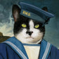 Simon - Sailor Cat 100 Piece Mini Jigsaw Puzzle NYPC