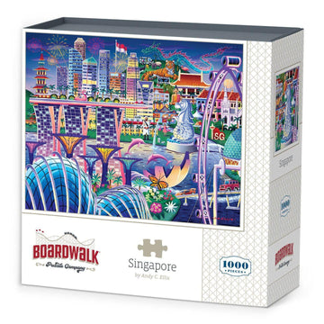 Singapore 1000 Piece Jigsaw Puzzle Boardwalk