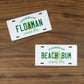 FLDAMAN - Florida License Plate Magnet