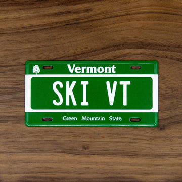 SKI VT - Vermont License Plate Magnet