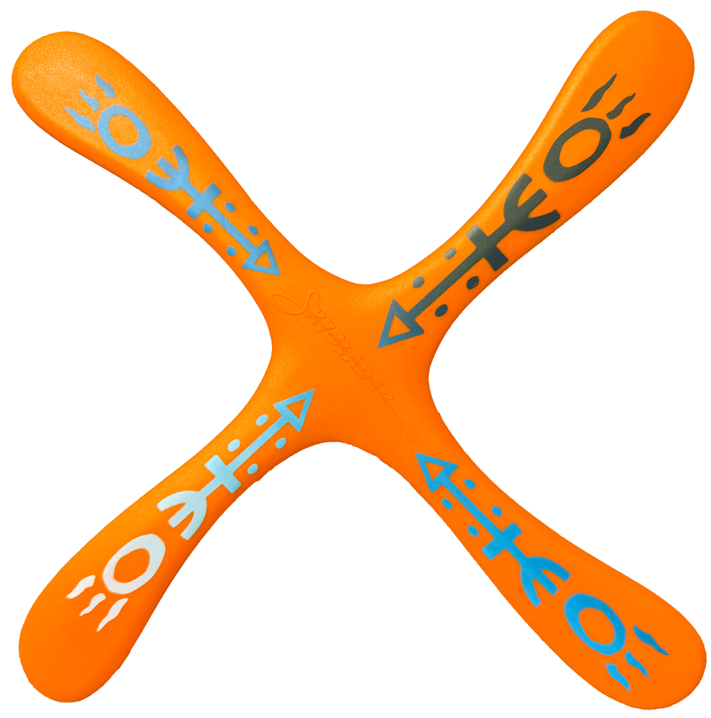 SkyBlader Boomerangs - Blue - Great beginner boomerangs for ages above 10 ( see video )