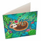 Sloth Crystal Art Card Kit Craft Buddy