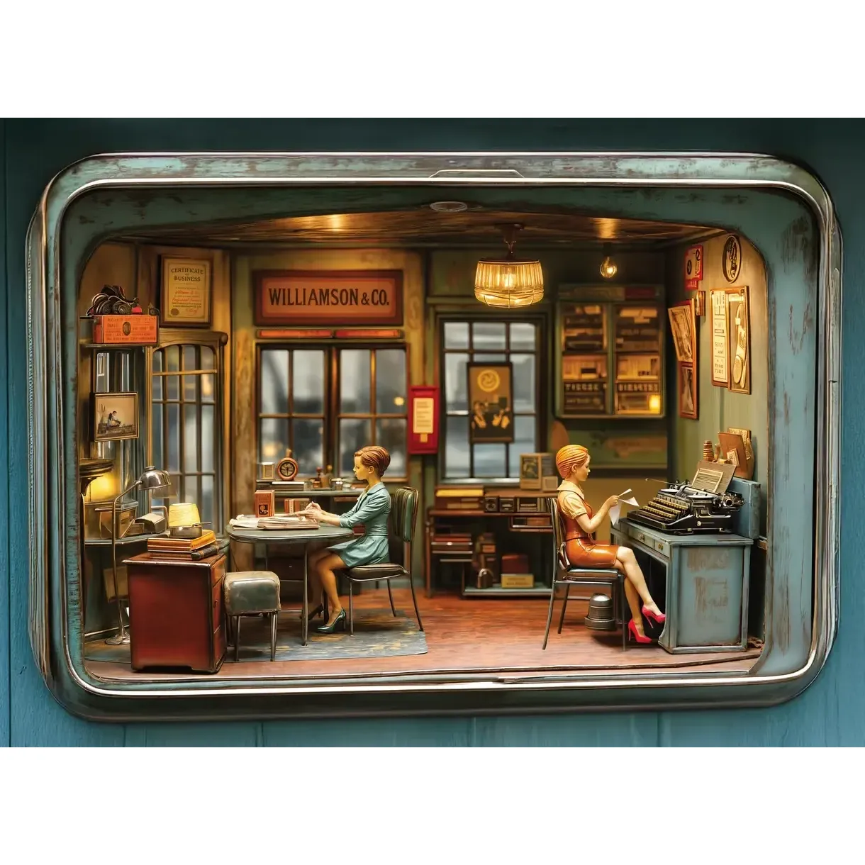 Small Business 1000 Piece Jigsaw Puzzle Final Piece