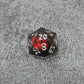 Smaug's Eye |  7 Piece Moving Eye DnD Dice Set | Acrylic RPG Gaming Dice