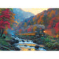 Smoky Train 1000 Piece Jigsaw Puzzle Cobble Hill