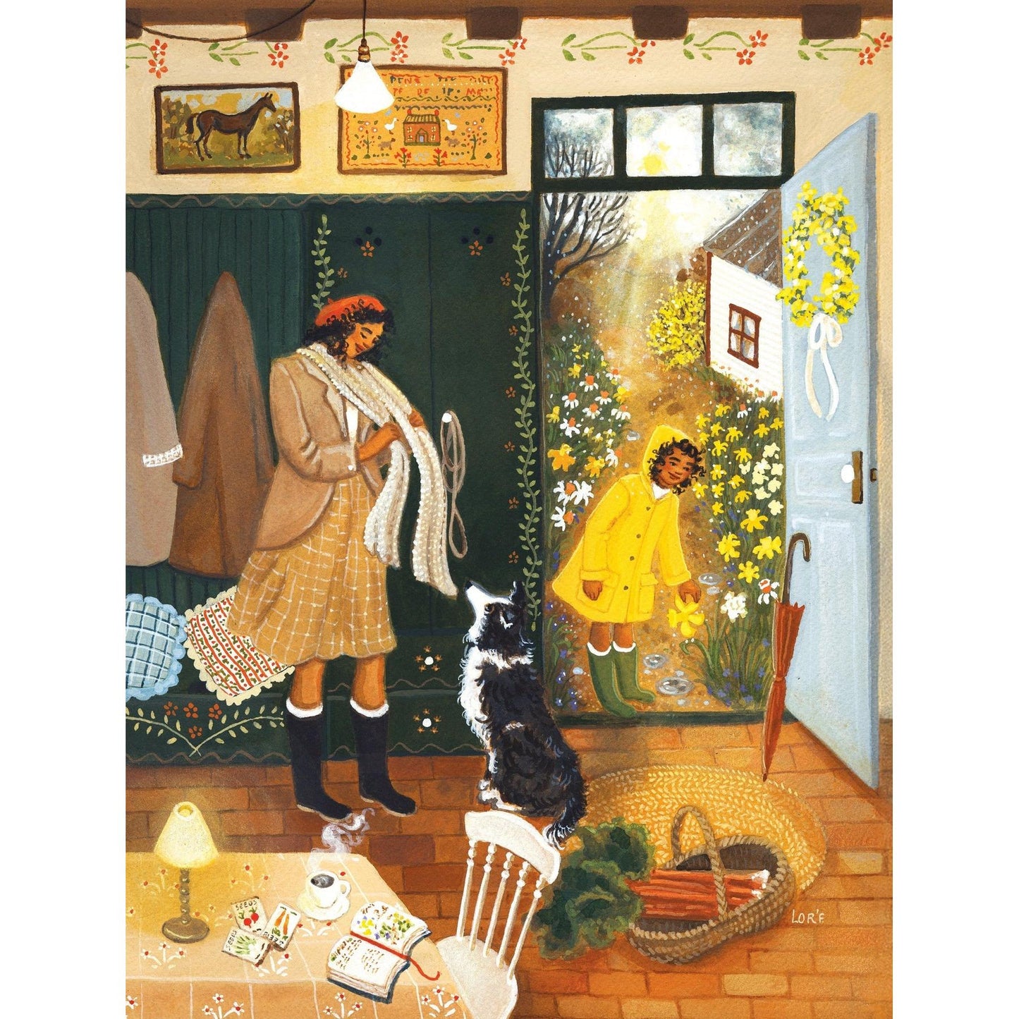 Snow to Rain by Loré Pemberton 500 Piece Jigsaw Puzzle NYPC