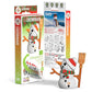 Snowman 3D Cardboard Model Kit Eugy