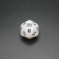 Snowy Owl - 7 Piece DnD Dice Set | Acrylic RPG Gaming Dice