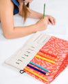 Travel Pencil Case: "My daughter loved it, beautiful design"
