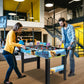 37 Inch Mini Foosball Table with Score Keeper and Removable Legs