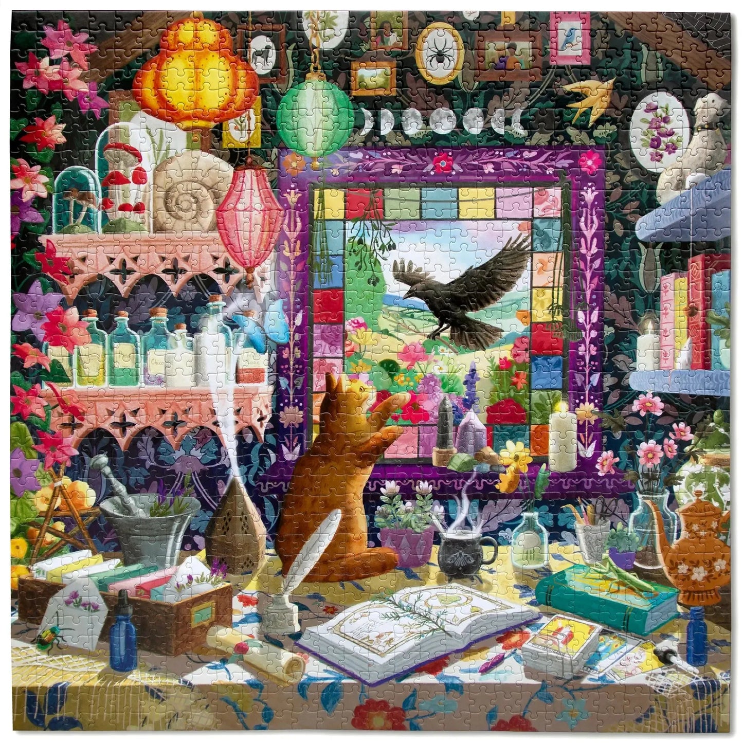 Sorcerer's Workshop 1000 Piece Jigsaw Puzzle eeBoo