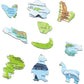 South America Topographic Map 65 Piece Tray Jigsaw Puzzle Larsen