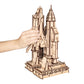 Space Shuttle — Mechanical Wooden Model, 314 Pieces