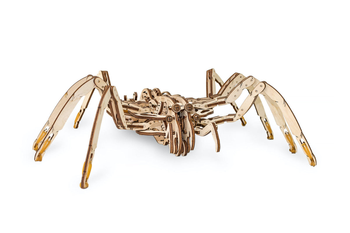 Spider — Mechanical Wooden Model, 293 Pieces