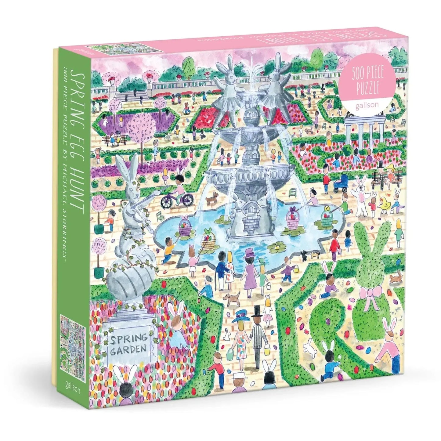 Spring Egg Hunt 500 Piece Jigsaw Puzzle Galison