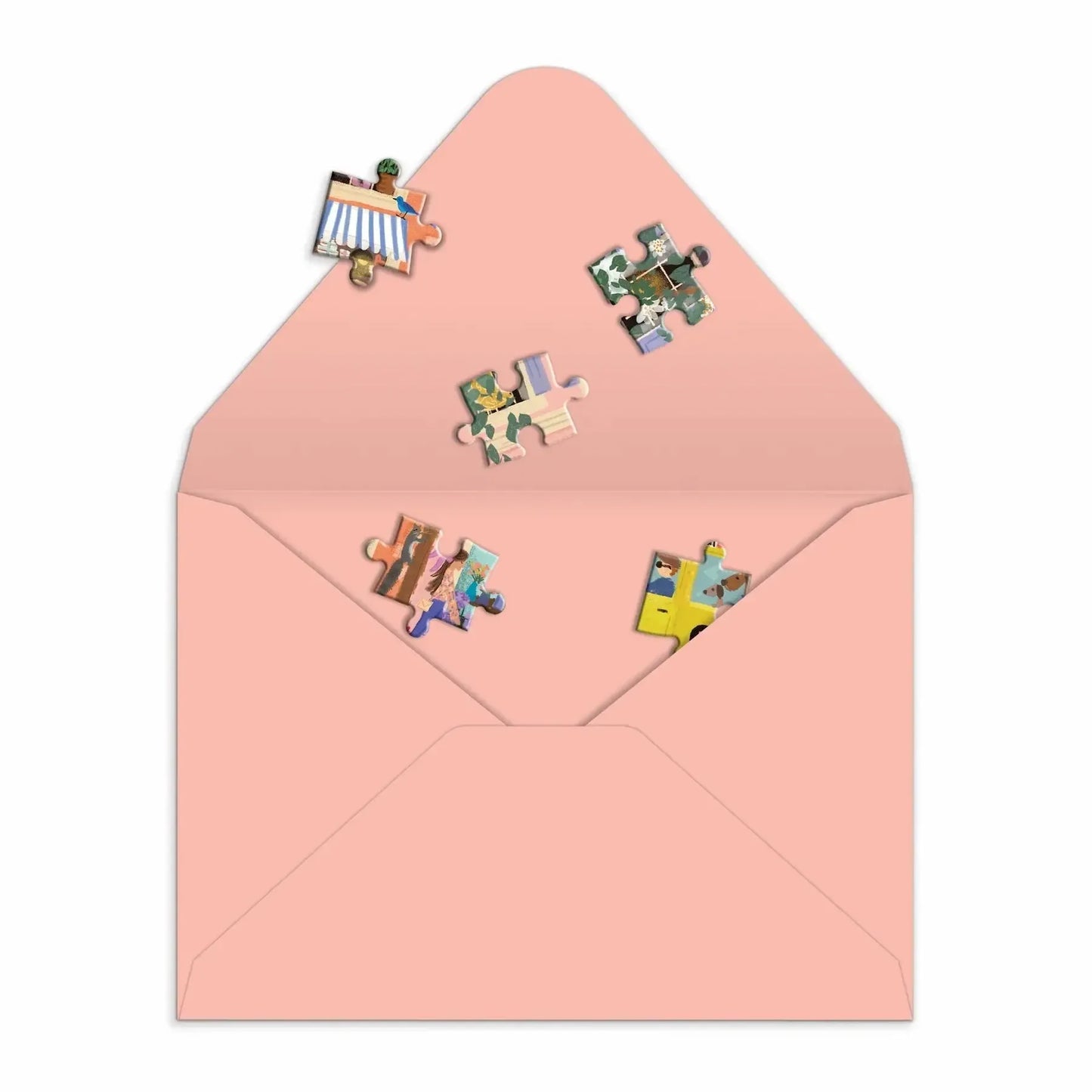 Spring Street Greeting Card 60 Piece Jigsaw Puzzle Galison