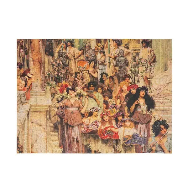 Spring by Lawrence Alma-Tadem 1000 Piece Jigsaw Puzzle Paperblanks