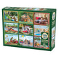 Squirrels on Vacation 1000 Piece Jigsaw Puzzle Cobble Hill