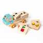 Stackable Puzzle Truck - Flower Delivery Truck | Made in the Canada | Printed with Non-toxic Ink in the USA 🇺🇸