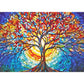 Stained Glass Tree of Life 1000 Piece Jigsaw Puzzle Peter Pauper