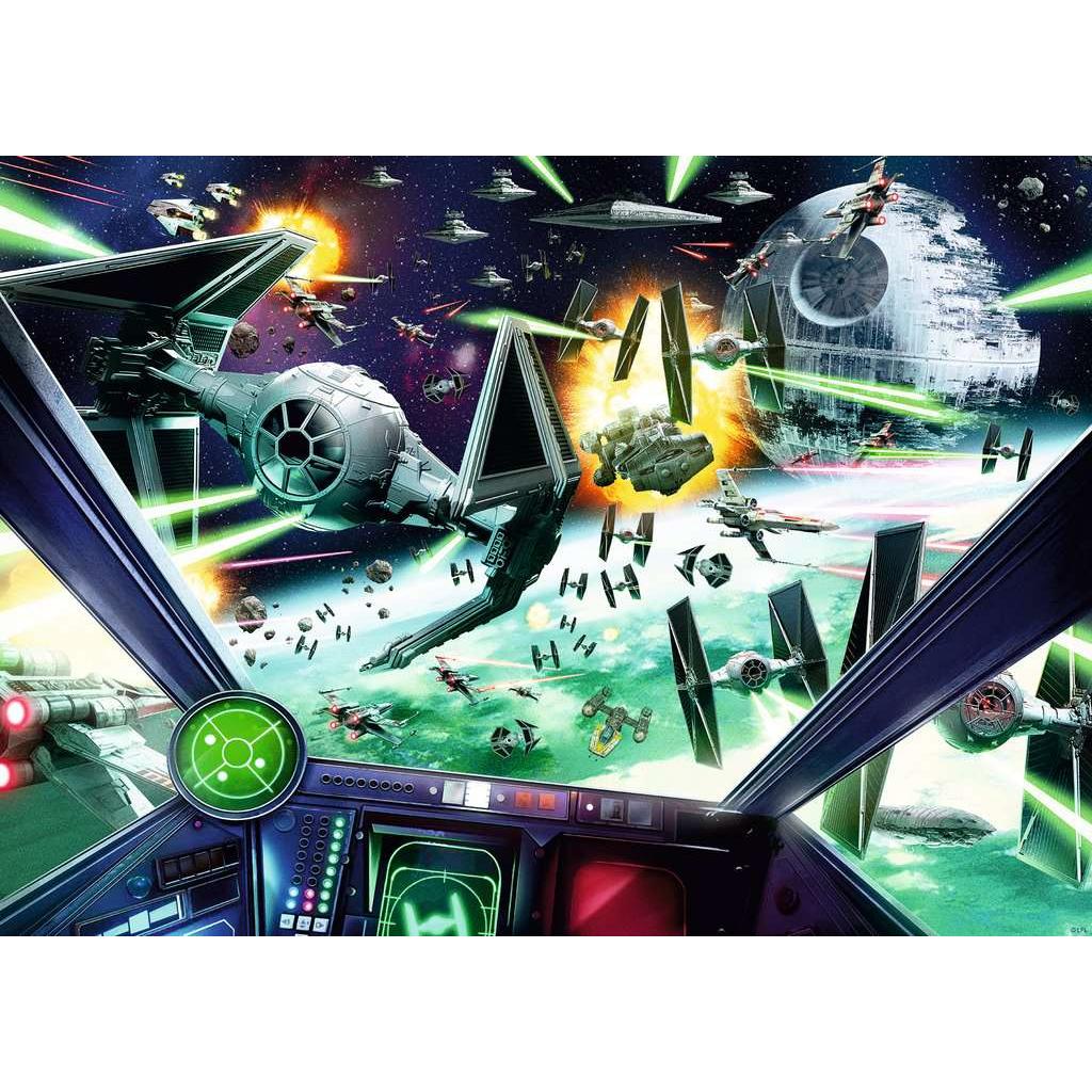 Star Wars X-Wing Cockpit 1000 Piece Jigsaw Puzzle Ravensburger