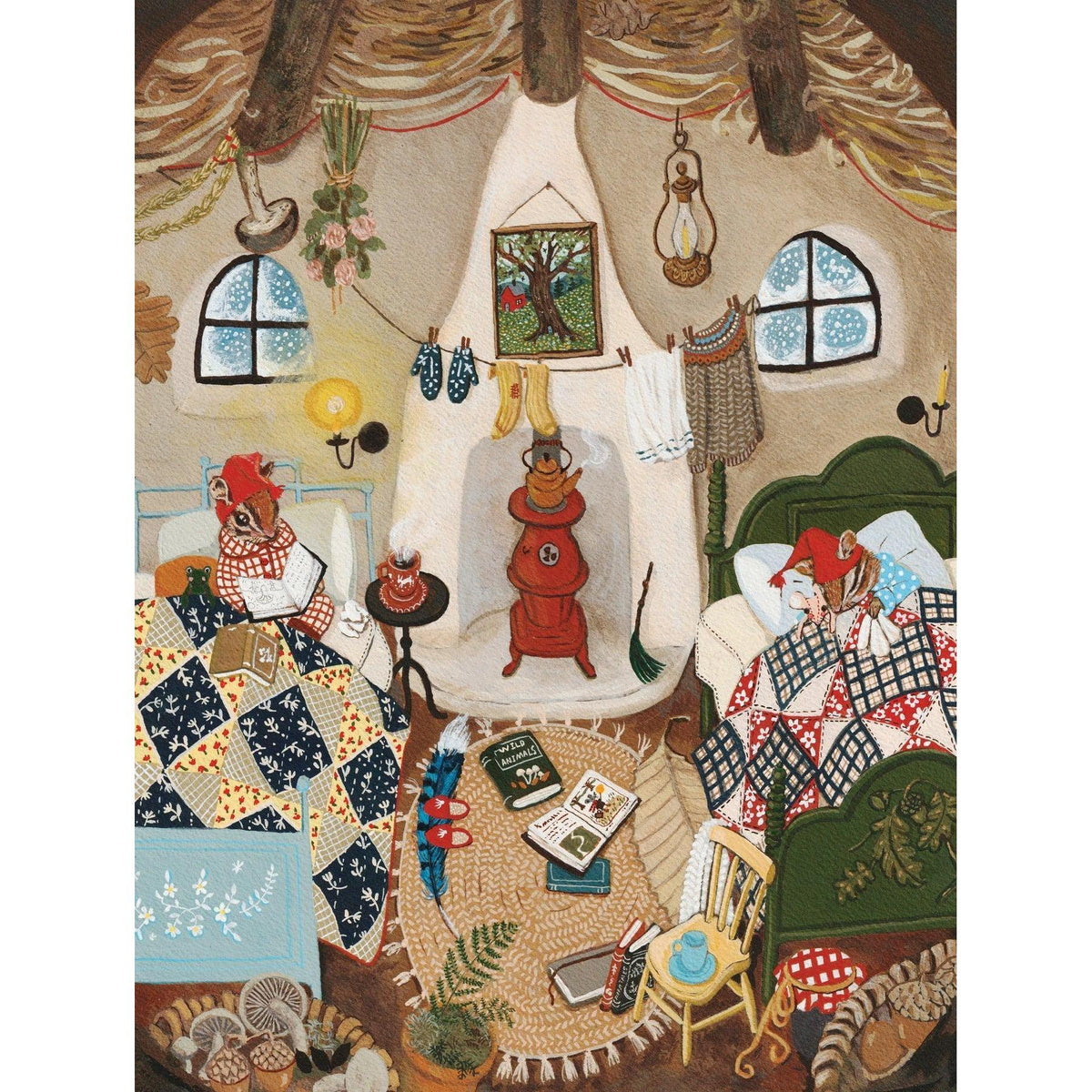 Stay Cozy 1000 Piece Jigsaw Puzzle NYPC