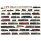 Steam Locomotives 1000 Piece Jigsaw Puzzle Eurographics