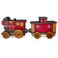 ABCs Magnetic Letter Train Express with Organic Cotton Bag | Cherry Wood | Made in the USA 🇺🇸