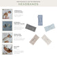 Stormy Set - Cable Knit Knotted Headbands - 5 Pack
