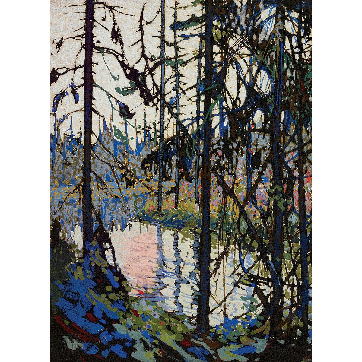 Study for Northern River by Tom Thomson 1000 Piece Jigsaw Puzzle Eurographics