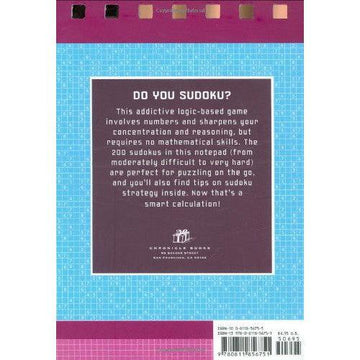 Sudoku Puzzle Book 200 Puzzles Medium to Hard Chronicle