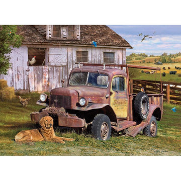 Summer Truck 1000 Piece Jigsaw Puzzle Cobble Hill