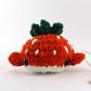 Summer the Strawberry Whale Crocheted Plushie