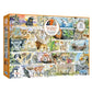 Sun Bears & Sloths 1000 Piece Jigsaw Puzzle Gibsons