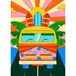 Surf Trip 99 Piece Mini Jigsaw Puzzle Puzzledly