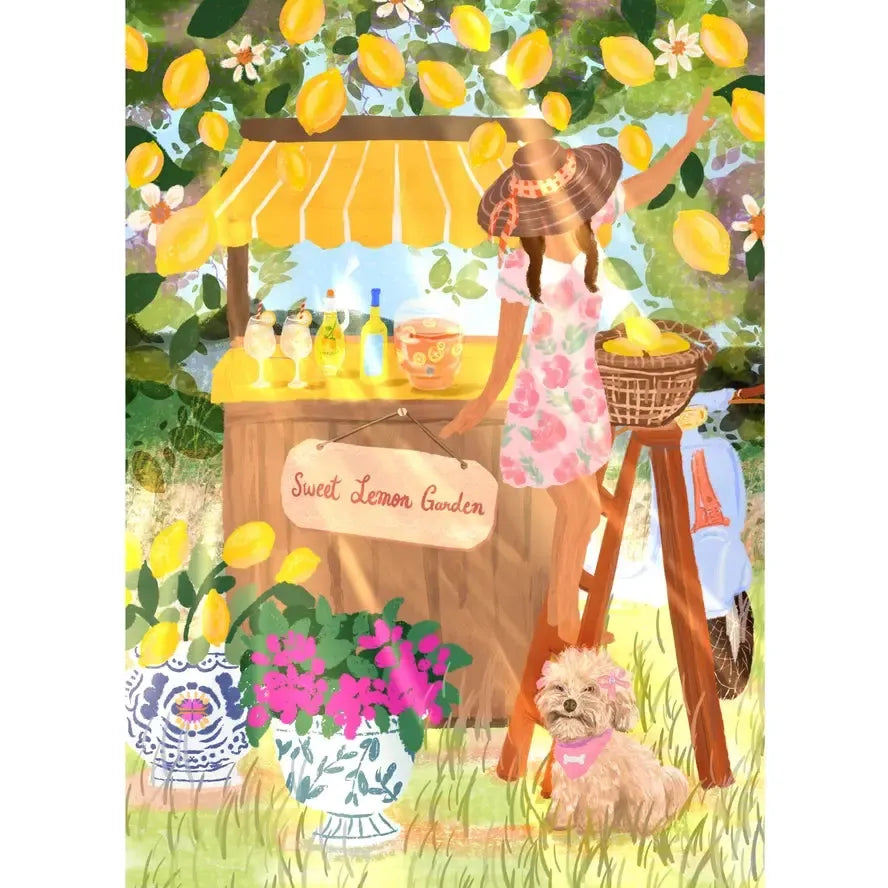 Sweet Lemon Garden 1000 Piece Jigsaw Puzzle Puzzledly