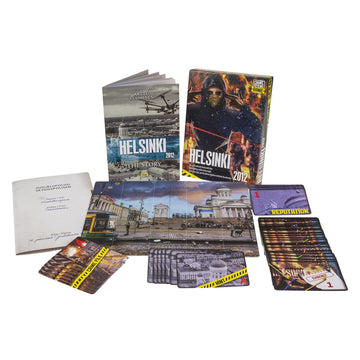Tactic Games 58423 Crime Scene Helsinki, Multicolor