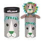 Les Deglingos Big Simply Plush Animal In Tube | Jelekros The Lion