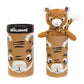 Les Deglingos Big Simply Plush Animal In Tube | Speculos The Tiger