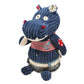 Les Deglingos Originals Plush Animal | Hippos The Hippo