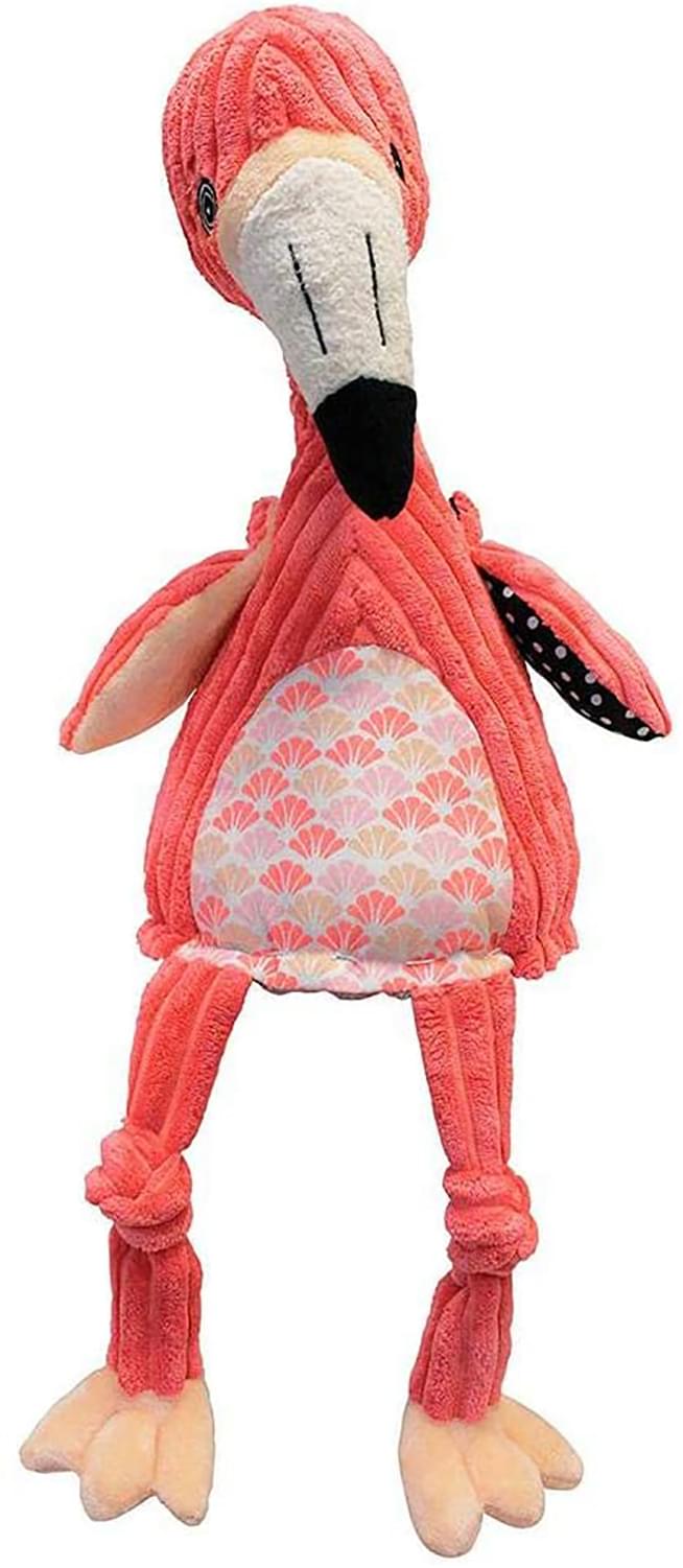 Les Deglingos Originals Plush Animal | Flamingos The Flamingo