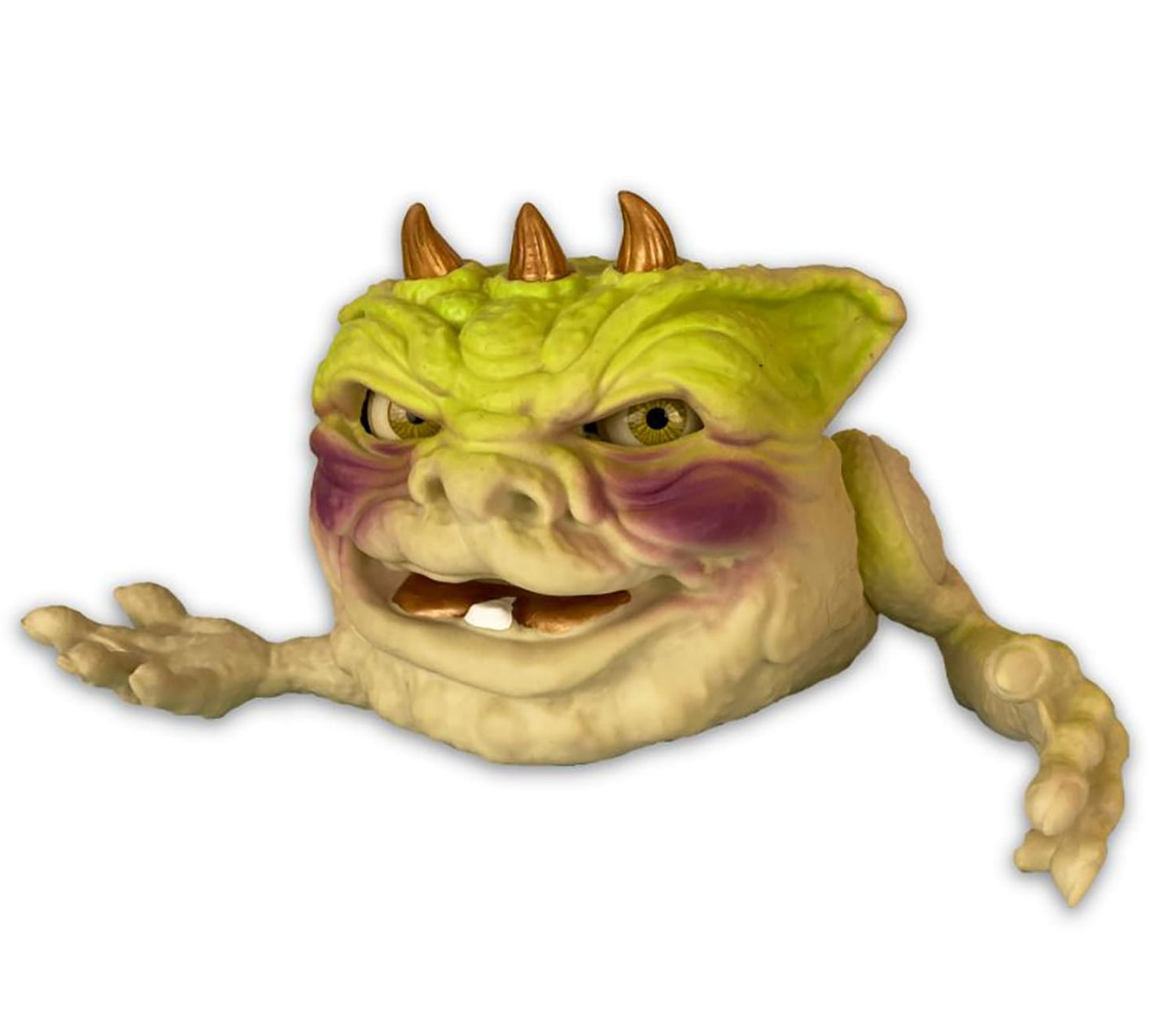 Boglins Foam Monster Puppet | Gold Horned King Drool